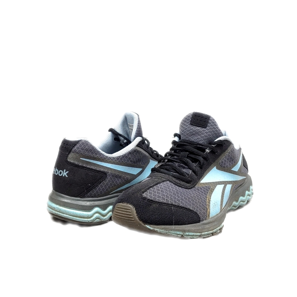Reebok Techno 2 Womns 9.5 Blue/Grey Running Sneaks - Picture 1 of 7